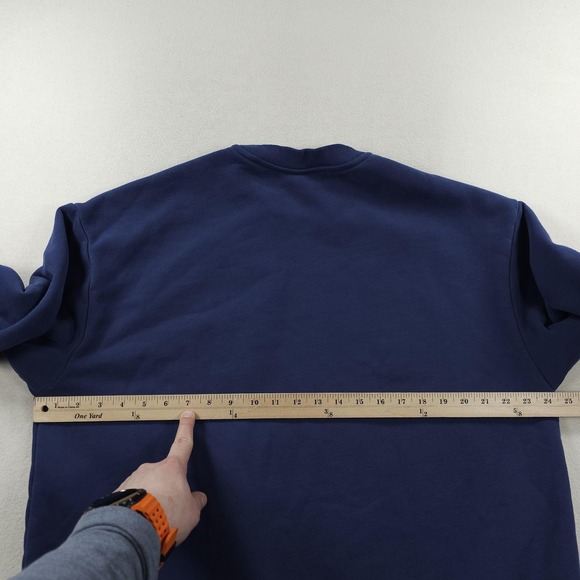 Vuori Sweatshirt Womens Large Blue Restore Oversized Fleece Crew Pullover - Picture 9 of 12